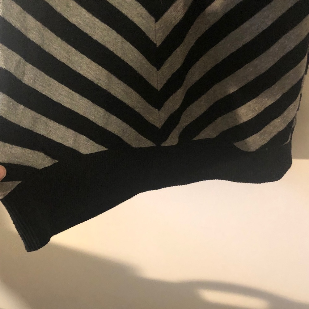 Poof! Black and Gray Striped Top - Picture 7 of 10
